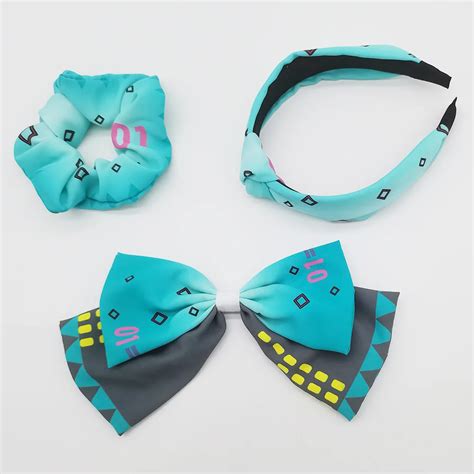 hatsune miku hair accessories|hatsune miku leg hair.